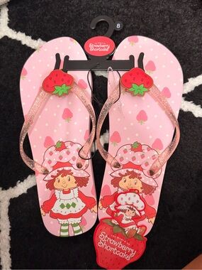 Strawberry Shortcake Slip On Sandals